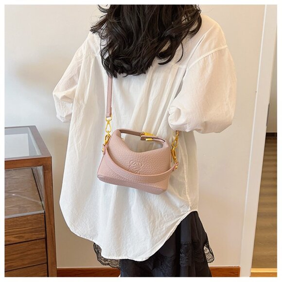 Chic Mini Boston Bag Top Handle Crossbody/Multiple colors available - Picture 8 of 14